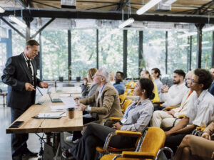 Seminarsituation, Frontal-lernen